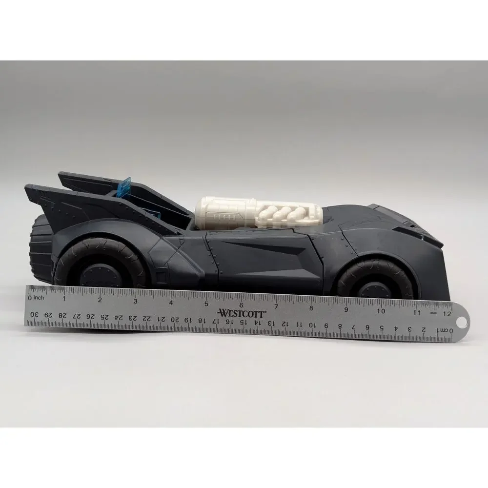DC Comics Batman Tech Defender Batmobile Transforming Vehicle Blaster Launcher